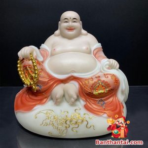 Tượng Di Lặc Bồ Tát ngồi trên túi tiền tdl-019