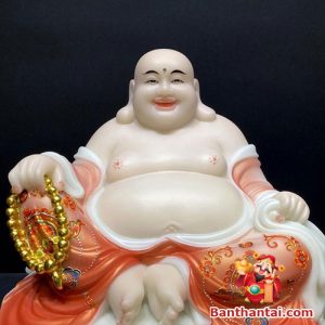 Tượng Di Lặc Bồ Tát ngồi trên túi tiền tdl-019