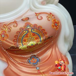 Tượng Di Lặc Bồ Tát ngồi trên túi tiền tdl-019