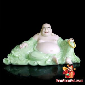 Tượng Ngài Di Lặc dựa túi tiền tdl-013