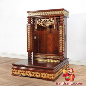 Thiết kế mái bằng hiện đại, màu nâu óc cho sang trọng