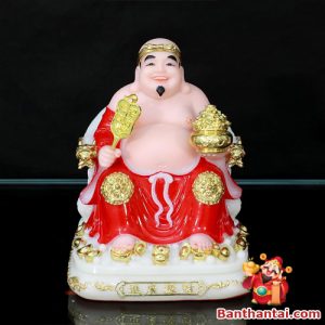 Bộ tượng Thần Tài Thổ Địa bột đá ttt-009