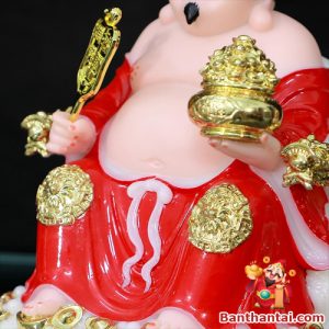 Bộ tượng Thần Tài Thổ Địa bột đá ttt-009