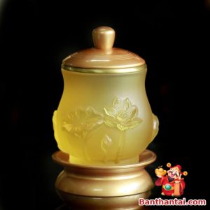 Bộ đồ thờ Thần Tài Thổ Địa lưu ly dttt-008