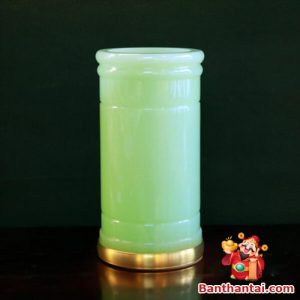 Bộ đồ thờ Thần Tài Thổ Địa xanh ngọc dttt-009