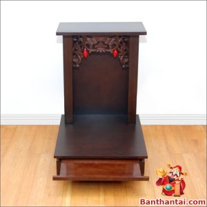 Thiết kế ngăn kéo tiện dụng, giữ sự gọn gàng cho không gian thờ