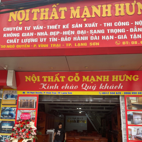 Đồ gỗ & đồ thờ Mạnh Hưng