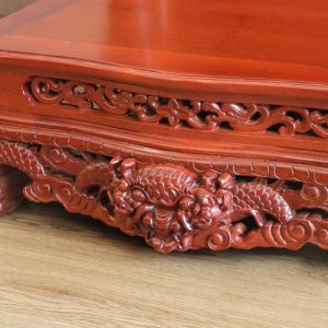 Bàn Thờ Thần Tài Thổ Địa Cổ Tự Gỗ Lát BTT803