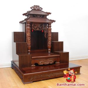Bàn thờ Thần Tài Thổ Địa mái chùa BTT752