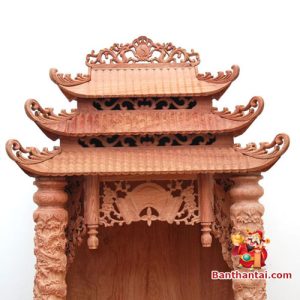 Bàn Thờ Thần Tài Thổ Địa Phú Quý KTT809