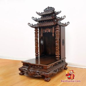 Bàn Thờ Thần Tài Thổ Địa Song Long Cổ Tự 12 Mái BTT807