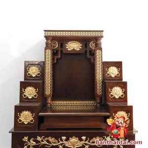 Bàn thờ Thổ Địa mài bằng tam cấp mẫu BTT755