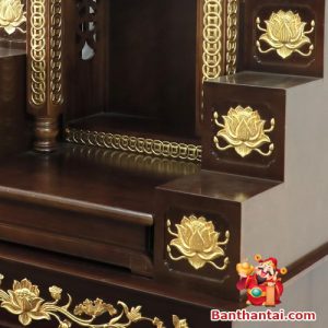 Bàn thờ Thổ Địa mài bằng tam cấp mẫu BTT755