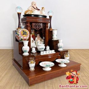 Bộ đồ thờ gốm 16 món bằng gốm trắng sen hồng