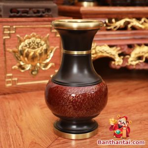 Bộ ban thờ thần tài thổ địa Phú Quý dát vàng BTT760