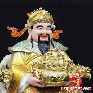 Bộ ba tượng Tài – Địa – Như Ý
