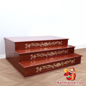 Sản phẩm được làm từ chất liệu gỗ Hương Lào với đặc điểm bền chắc