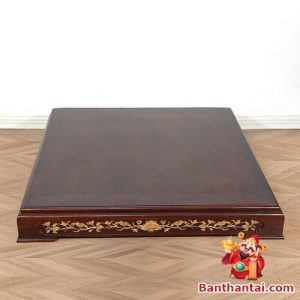 Kệ Kê Ban Thờ Thần Tài Thổ Địa Gỗ Hương kbt-tt0011 được thiết kế tinh xảo, họa tiết bắ mắt