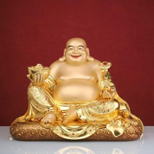 Tượng Ngài Di Lặc Dát Vàng TDL-002