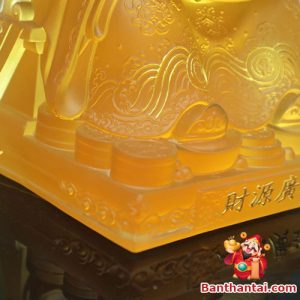 Tượng Thần Tiền Lưu Ly Hổ Phách ttt-041