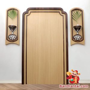 Vách Hậu Bàn Thờ Thần Tài