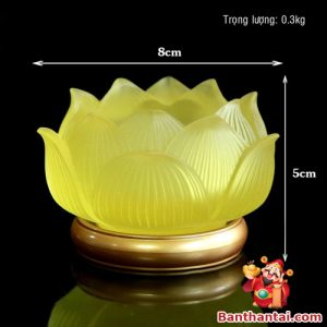 Kích thước nhỏ gọn 8x5cm, trọng lượng 0.3kg – phù hợp nhiều không gian thờ cúng