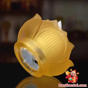 Đế nến Thần Tài bảo liên dùng pin dntt-016