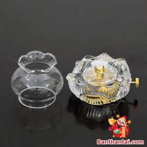 Bấc giữ đèn thiết kế hoa sen nổi bật