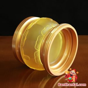 Góc nghiêng sản phẩm bát hương Thần Tài