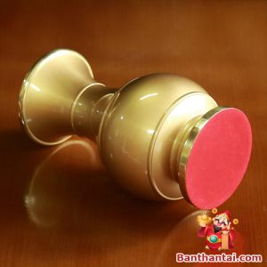 Đế đồng bọc vải đỏ chống trơn trượt, chịu lực tốt