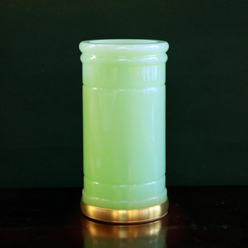 Hình ảnh ống hương Thần Tài ngọc xanh ohtt-010