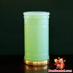 Ống hương Thần Tài ngọc xanh ohtt-010