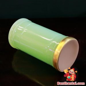 Toàn cảnh ống hương lưu ly ngọc xanh nằm ngang