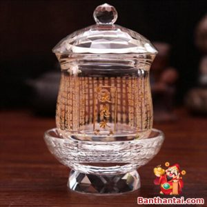Chén thờ Thần Tài khắc Chú Đại Bi cttt-002