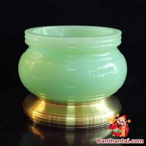 Bát hương Thần Tài đá lưu ly bhtt-025
