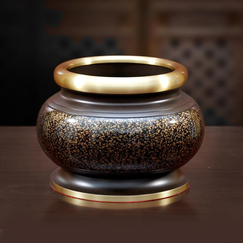Hình ảnh bát hương Thần Tài bằng đồng bhtt-026