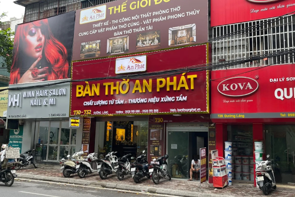 Showroom bàn thờ An Phát
