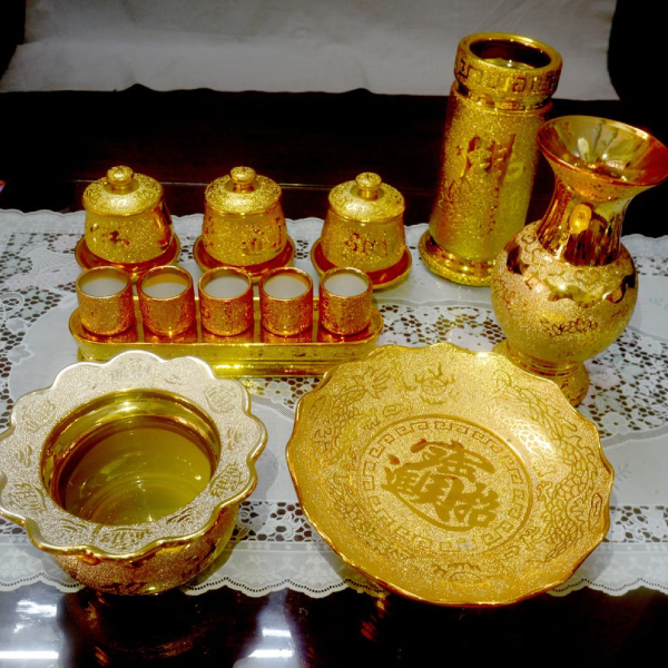 Bộ vật phẩm Kim Sa Vàng tại cửa hàng Bộ vật phẩm Kim Sa Vàng tại cửa hàng