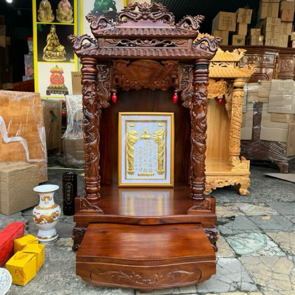 Mẫu bàn thờ Thần Tài tại xí nghiệp