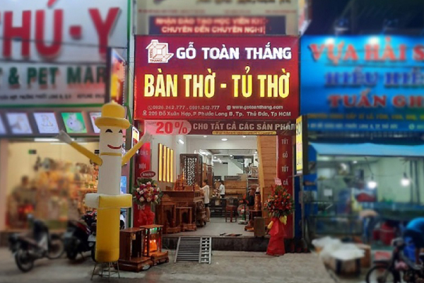 Cửa hàng bàn thờ gỗ Toàn Thắng