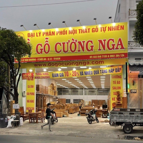 Cửa hàng đồ gỗ Cường Nga