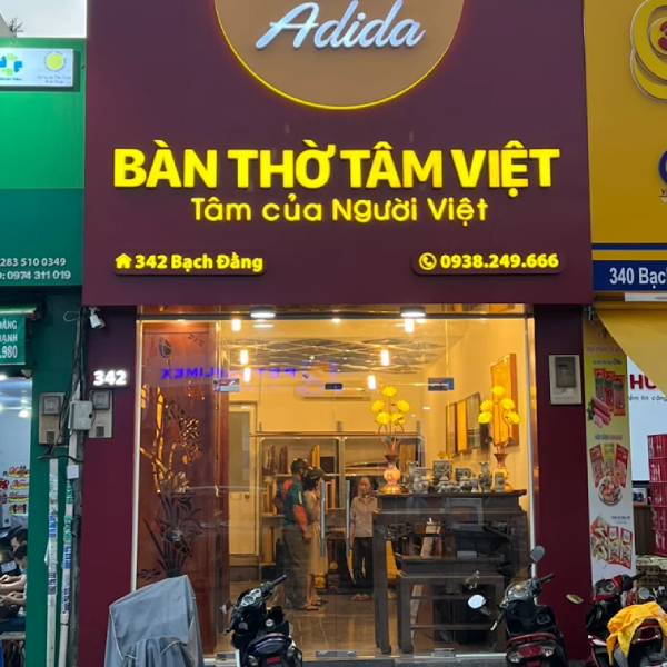 Showroom bàn thờ Tâm Việt tại quận Bình Thạnh
