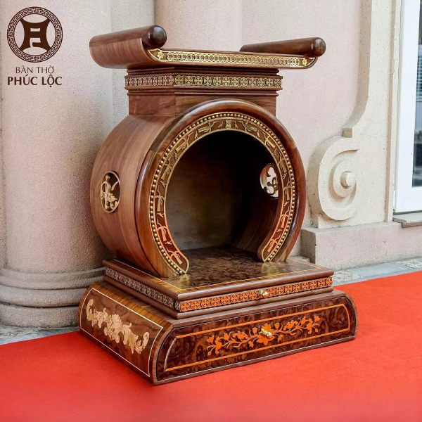 Mẫu bàn thờ độc lạ về kiểu dáng của Phúc Lộc Mẫu bàn thờ độc lạ về kiểu dáng của Phúc Lộc