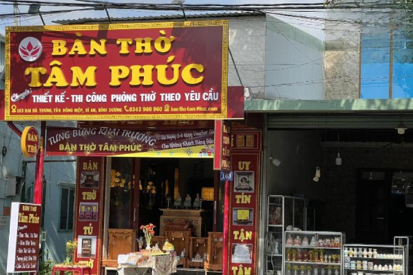 Cửa hàng bàn thờ Tâm Phúc Cửa hàng bàn thờ Tâm Phúc