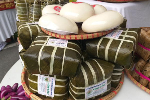 Bánh chưng là món ăn truyền thống của người miền Bắc trong các dịp lễ