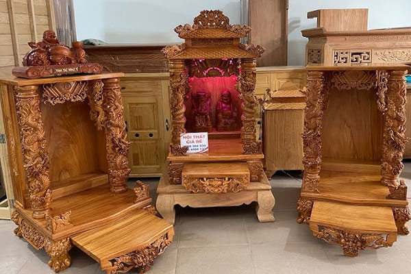 Phân khúc cao cấp được làm từ các dòng gỗ quý hiếm thể hiện sự sang trọng
