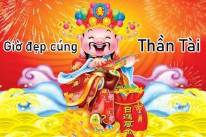 Chọn giờ đẹp để cúng Thần Tài là yếu tố quan trọng giúp nghi lễ thêm phần linh thiêng