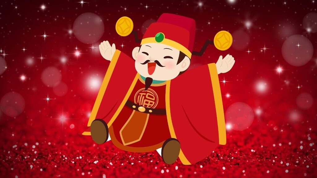 Hình ảnh Thần Tài may mắn
