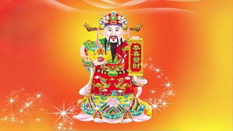 Hình ảnh Thần Tài may mắn