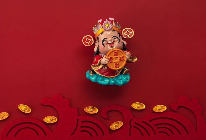 Hình ảnh Thần Tài may mắn